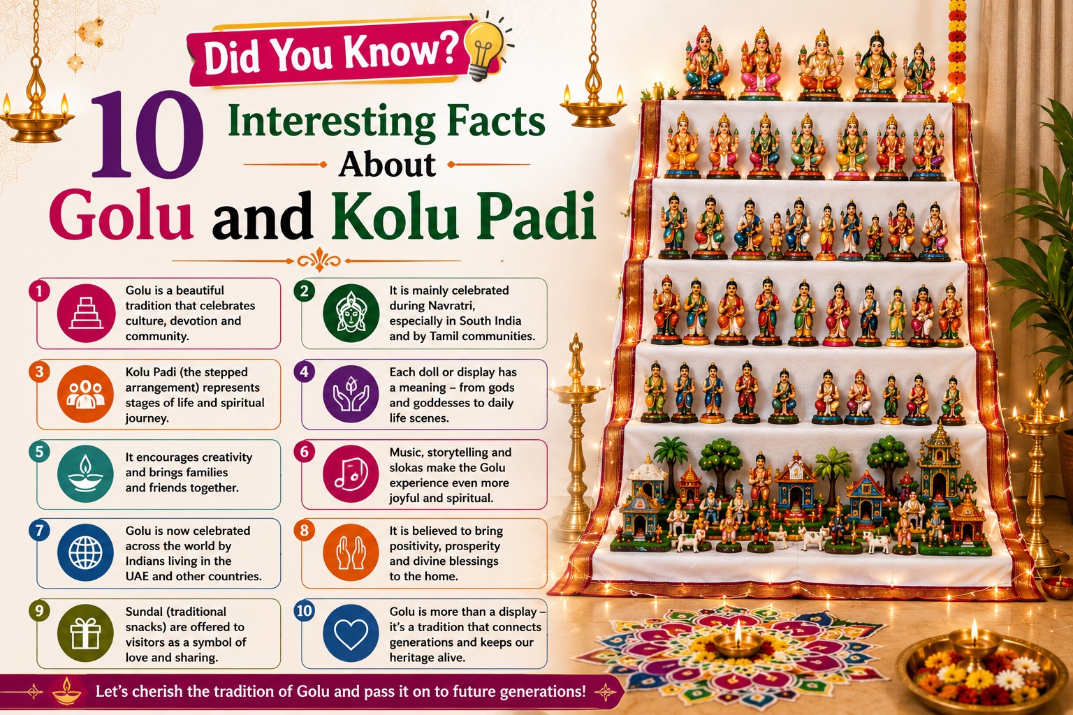 Did You Know? 10 Interesting Facts About Golu and Kolu Padi